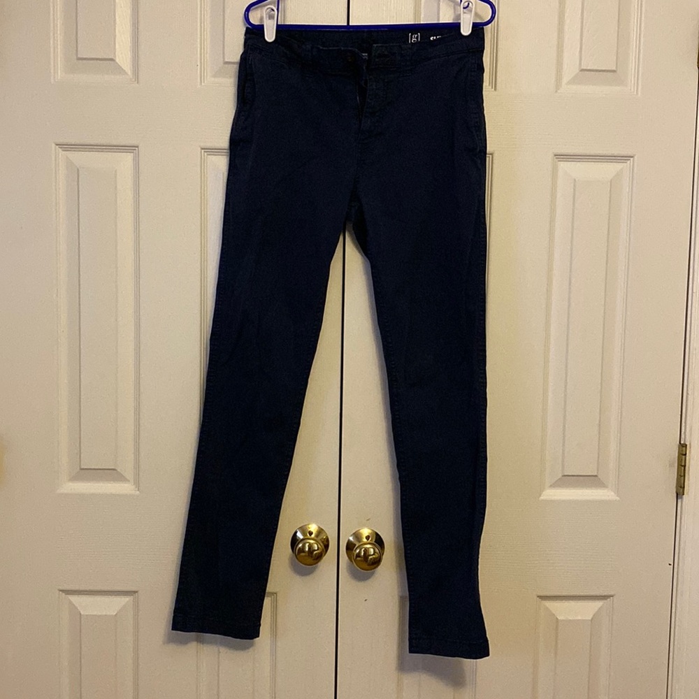 In brand new Condition Men khakis by George size 30x32 navy blue